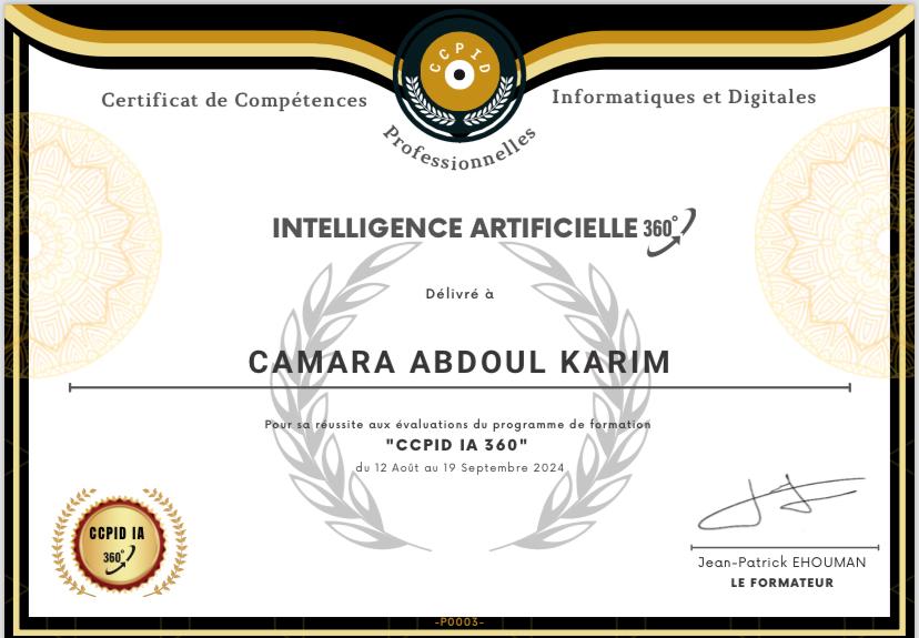 Certificat Advanced Prompt Engineering